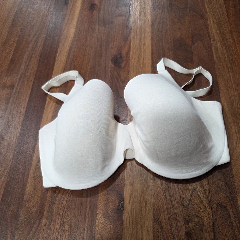 Third Love Convertable Straps Cream Bra Size 34 G